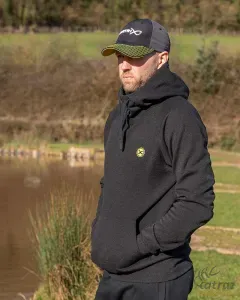 Matrix Black Marl Hoody XL - Matrix Fekete Kapucnis Pulóver