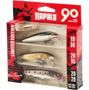 Rapala 90 Years Lure Kit Floater Small Naturistic - Rapala 3 Darabos Jubileumi Wobbler Csomag
