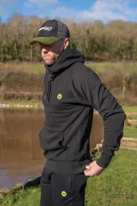 Matrix Black Marl Hoody XL - Matrix Fekete Kapucnis Pulóver