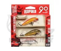 Rapala 90 Years Lure Kit Countdown Small Bright - Rapala 3 Darabos Jubileumi Wobbler Csomag