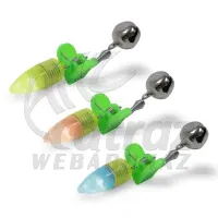 Zebco Trophy Double Bell Triple Light Set - világítós kapásjelző