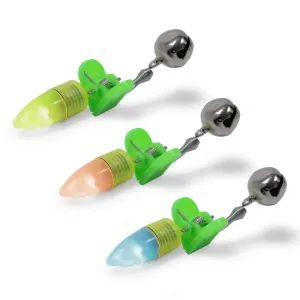 Zebco Trophy Double Bell Triple Light Set - világítós kapásjelző