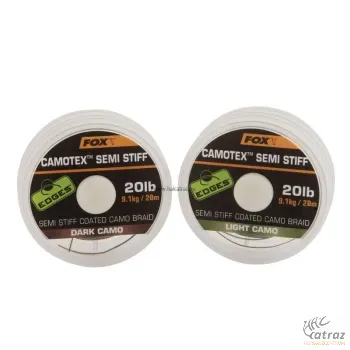 Előkezsinór Fox Camotex Semi Stiff Light 20m 15lb CAC641