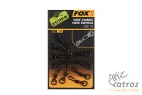 Fox Edges Kwik Change Hook Swivels Méret: 10 - Fox Kwik Change Forgó