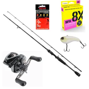 Daiwa Casting pergető szett Zebco Demonic bottal