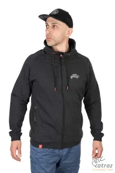 Fox Rage Sötét Szürke Kapucnis Pulóver - Fox Rage Voyager Hoody Dark Grey