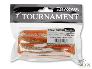 Daiwa Tournament D'Fin Gumihal - Orange Shiner 12,5cm 5 db/csomag