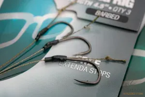 Korda Solidz PVA Rig Wide Gape Méret: 8 - Korda Előkötött Horog PVA Tasakhoz