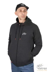 Fox Rage Sötét Szürke Kapucnis Pulóver - Fox Rage Voyager Hoody Dark Grey