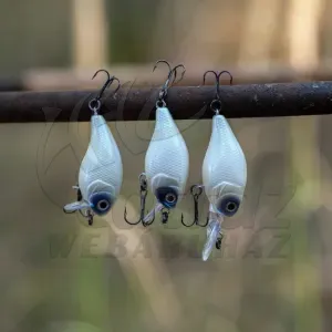 Reiva Joker D 3.8cm 4.6g Pearl White - Reiva Wobbler