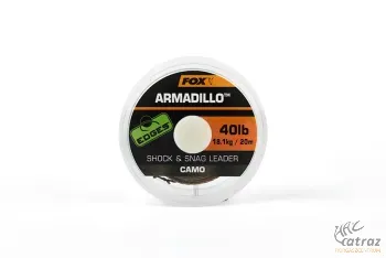 Előkezsinór Fox Armadillo Camo Shock/Snag 20m 50lb