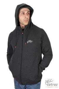 Fox Rage Sötét Szürke Kapucnis Pulóver - Fox Rage Voyager Hoody Dark Grey