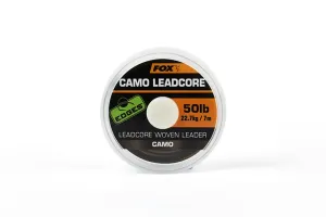 Fox Ólombetétes Zsinór - Leadcore - Fox Camo 50LB 25m