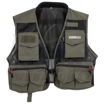 Zebco Lightweight 9 Pocket Fishing Vest - Horgász mellény zsebekkel