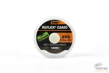 Előkezsinór Fox Reflex Camo Soft Sinking 20m 20lb