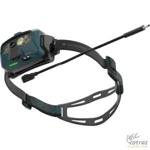 Led Lenser Fejlámpa HF8R Core 1600lm Li-ion - LED LENSER HF8R Zöld Horgász Fejlámpa