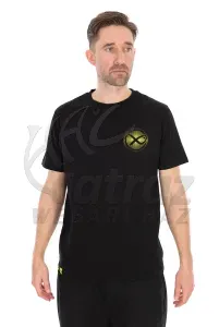 Matrix Large Fade Logo T-Shirt Black/Lime – XL – Matrix Póló