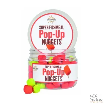 Dynamite Baits Pop Up Nuggets - Dynamite Baits Sárga/Piros Halas Horogcsali