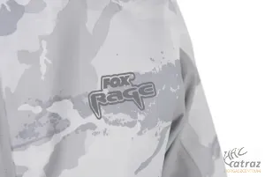 Fox Rage Ligh Camo Triple Layer Jacket Méret: XL - Fox Rage Fehér Vízálló Pergető Dzseki