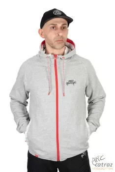 Fox Rage Világos Szürke Kapucnis Pulóver - Fox Rage Voyager Hoody Light Grey