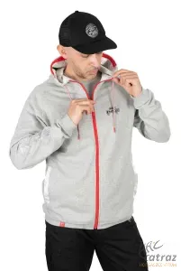 Fox Rage Világos Szürke Kapucnis Pulóver - Fox Rage Voyager Hoody Light Grey