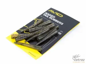 Avid Carp Naked Tail Rubbers - Avid Carp Szilikon Zárósapka 10 db/cs