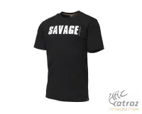 Savage Gear Ruházat Simply Savage Logo Póló L