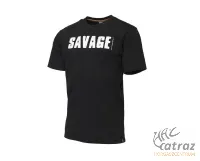 Savage Gear Ruházat Simply Savage Logo Póló XL