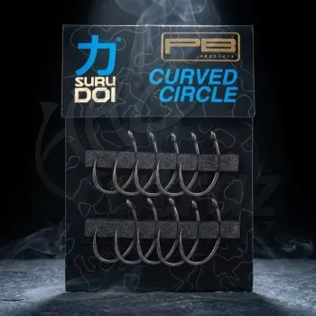 PB Products Surudoi Curved Circle - 6 - pontyozó horog