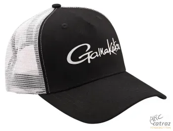 Gamakatsu Trucker Black Cap - Gamakatsu Hálós Baseball Sapka