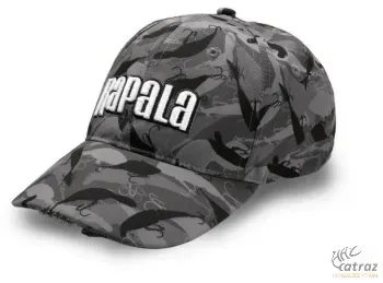 Rapala Baseball Sapka Leddel Szürke - Rapala LureCamou Cap