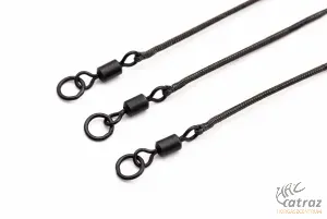 Korda Kable Leadcore Leader Ring Swivel Gravel 50cm - Korda Bojlis Szerelék