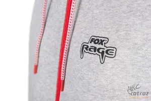 Fox Rage Világos Szürke Kapucnis Pulóver - Fox Rage Voyager Hoody Light Grey