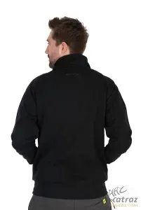 Matrix 1/4 Zip Sweat Black/Lime - Matrix Horgász Pulóver