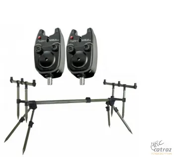 Profi Rod Pod Szett - Carp Academy Supreme + Flash Kapásjelzők