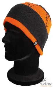 Fox Beanie Horgász Sapka Black Orange - Fox Fekete Narancssárga Téli Sapka