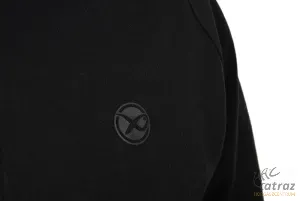 Matrix 1/4 Zip Sweat Black/Lime - Matrix Horgász Pulóver