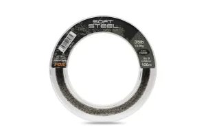 Fox Camo Előtétzsinór 0,50mm 100 méter - Fox Soft Steel Flack Camo Leader 35lb
