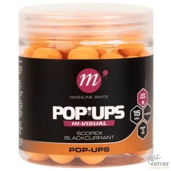 Mainline High Visual Pop-ups Scopex & Blackcurrant 15 mm - Mainline Pop-Up Csali