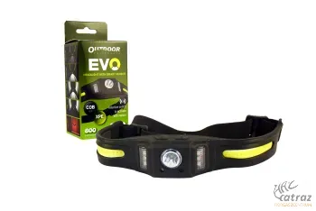 Outdoor EVO Smart Fejlámpa - Tölthető Horgász Fejlámpa