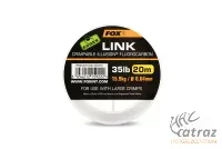 Fox Edges Link Illusion Crimpable Fluorocarbon 0.64mm 20m - Fox Krimpelhető Fluorocarbon Zsinór