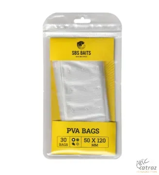 SBS PVA Bags 45x120mm - SBS PVA Tasak 30 db/csomag