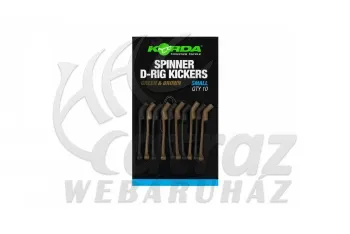 Korda Spinner D Rig Kickers | Green/Brown - S - D-Rig Horogbefordító