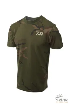 Daiwa Carp Camo T-Shirt Méret: 3XL - Daiwa Terepmintás Horgász Póló