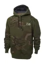 Daiwa Carp Camo Hoodie Méret: M - Daiwa Terepmintás Kapucnis Horgász Pulóver