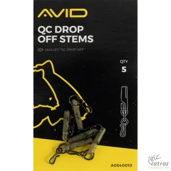 Avid Carp QC Drop Off Stems - Avid Carp Quick Change Forgó Gyorscsatlakozó 5 db/cs