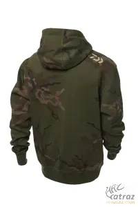 Daiwa Carp Camo Hoodie Méret: M - Daiwa Terepmintás Kapucnis Horgász Pulóver