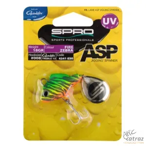 Spro ASP Villantó 14 gramm - UV Fire Zebra