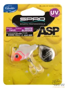 Spro ASP Villantó 5 gramm - UV White Bleeder