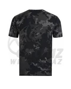 Korda Black Kamo Tee - Black Kamo - Horgász póló